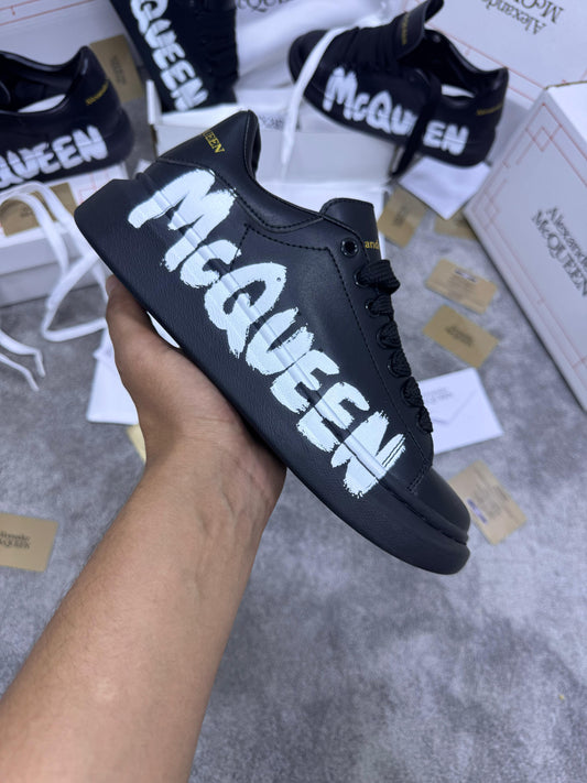 ALEXANDER MCQUEEN ( Negras Con Letras )