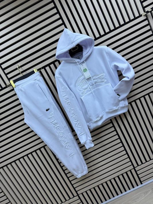 Chándal Lacoste blanco