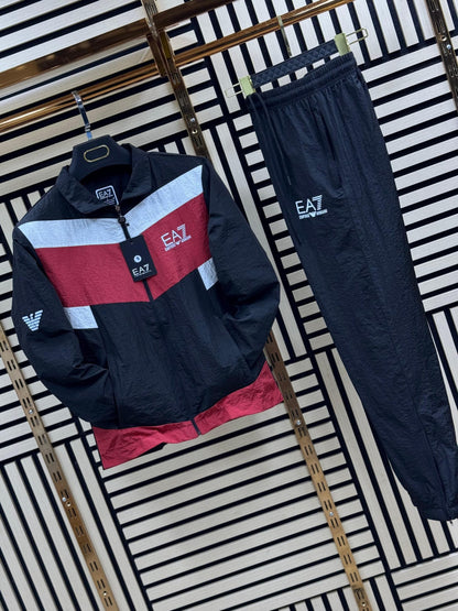 Chandal Armani (Rojo y negro) Max calidad