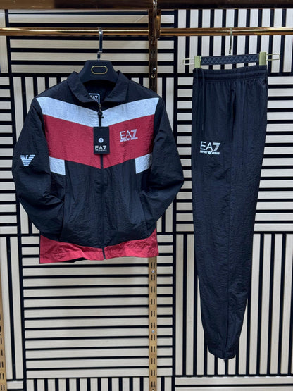 Chandal Armani (Rojo y negro) Max calidad